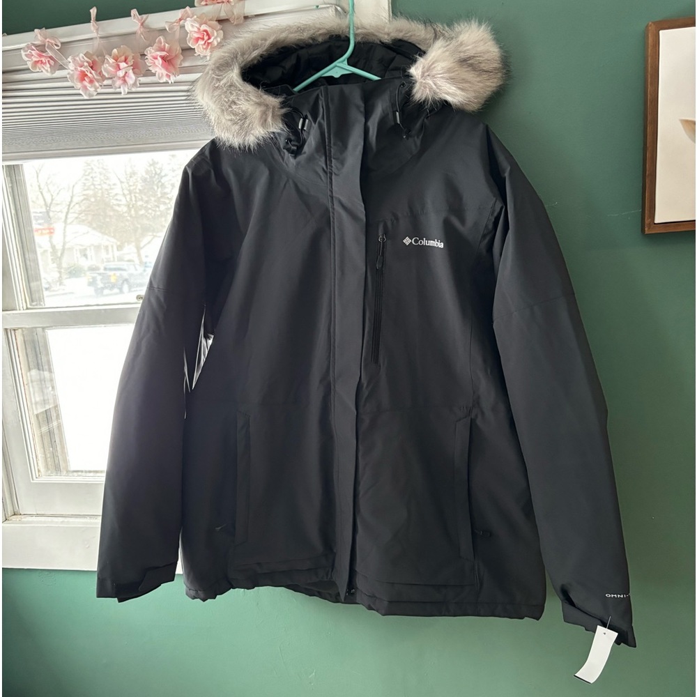 NWT Columbia Women’s Plus Size Ava Alpine Insulated Jacket black 1x